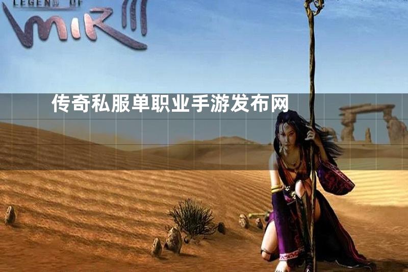 传奇私服单职业手游发布网