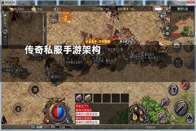 传奇私服手游架构