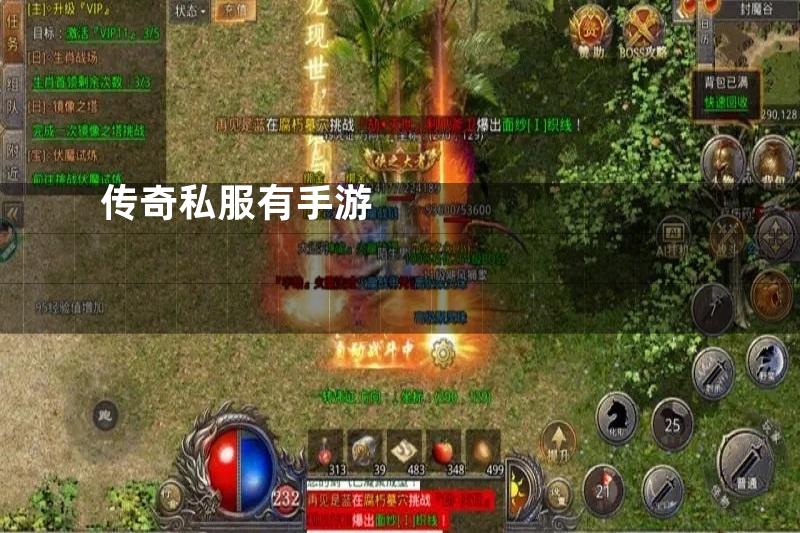 传奇私服有手游