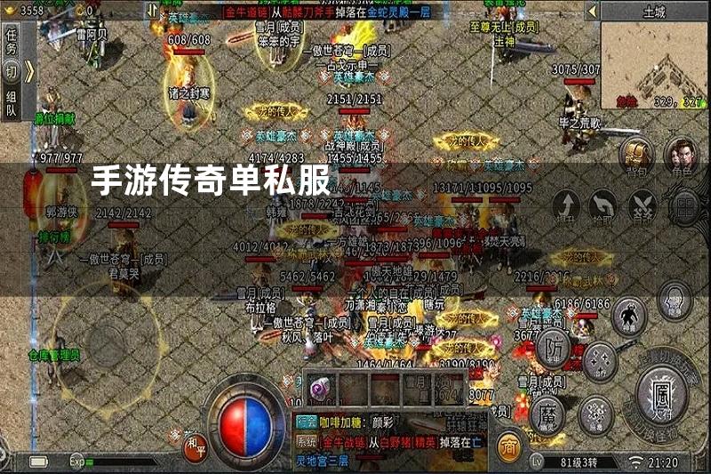 手游传奇单私服